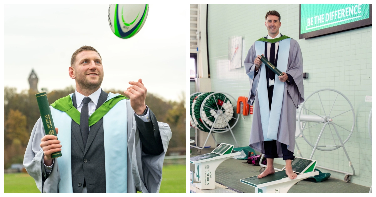 Sporting stars honoured at University of Stirling graduation | About |  University of Stirling