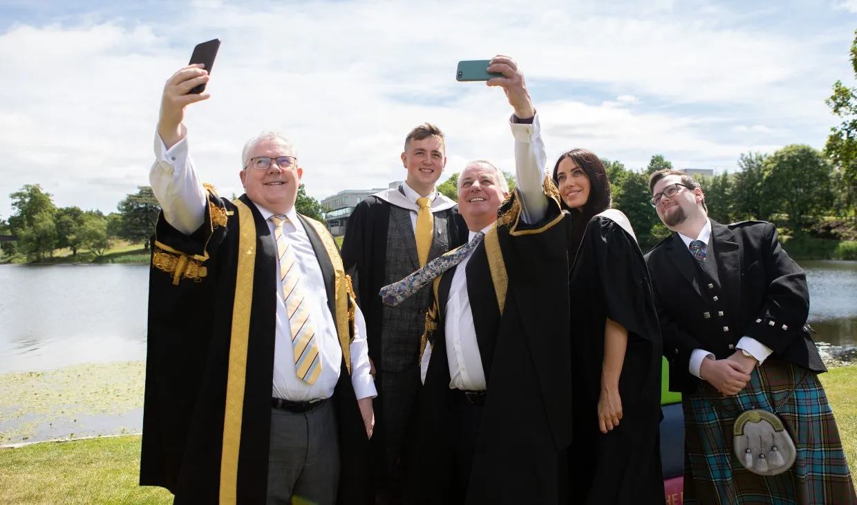 University of Stirling graduation. June 22, 2022.  Photo 15