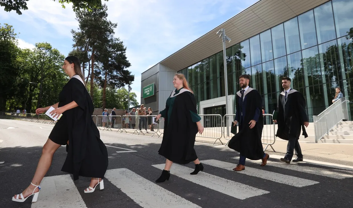 Graduation at the University of Stirling - gradpic1big