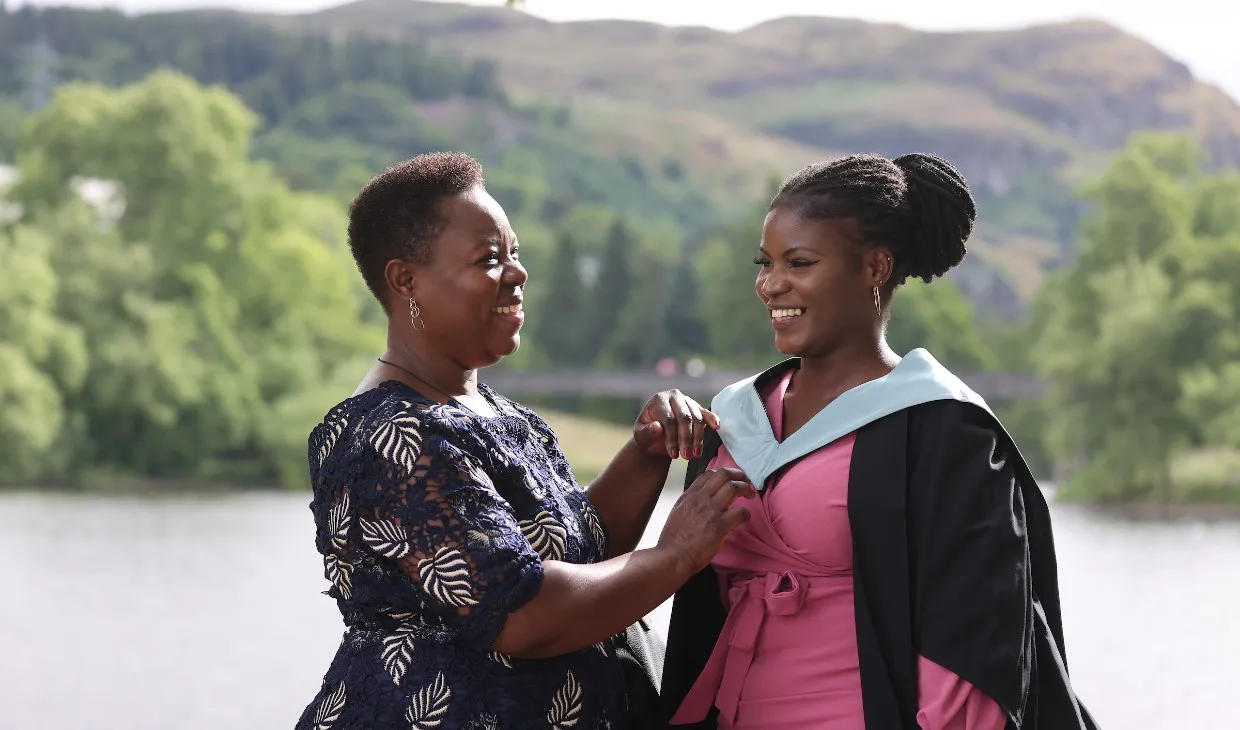 Graduation at the University of Stirling - gradpic2big
