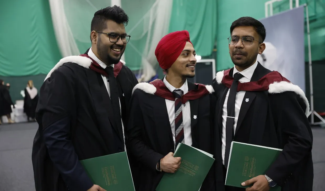 Winter graduation 2022 - graduates and families celebrate - f3b