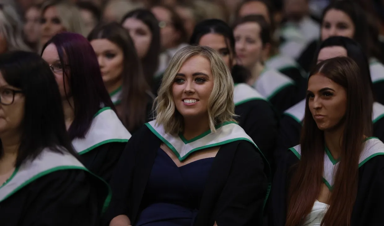Winter graduation 2022 - graduates and families celebrate - f5b