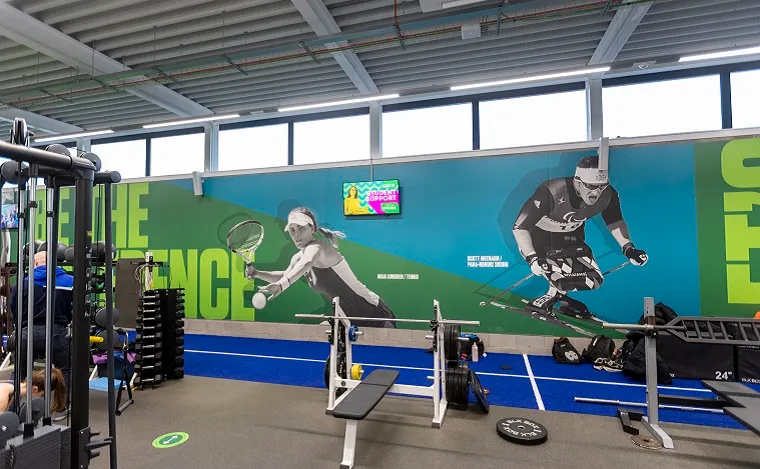 Weight area in high performance suite