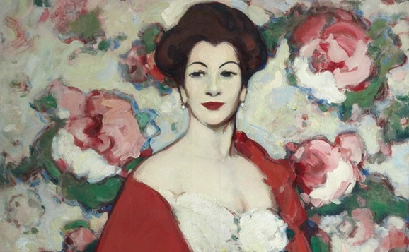 The Red Shawl by JD Fergusson