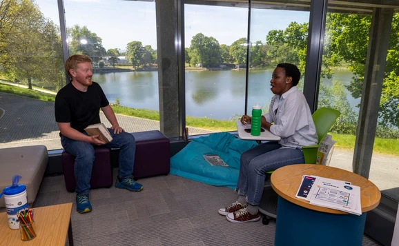 Library wellbeing space