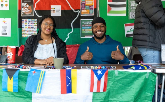 Student society at welcome week