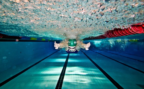 swimmer underwater