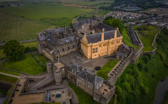 A view of Stirling Castle