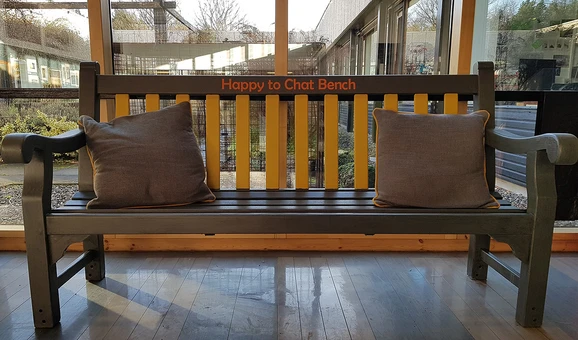 Happy to Chat Bench
