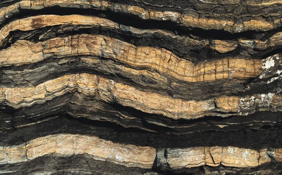 shale layers