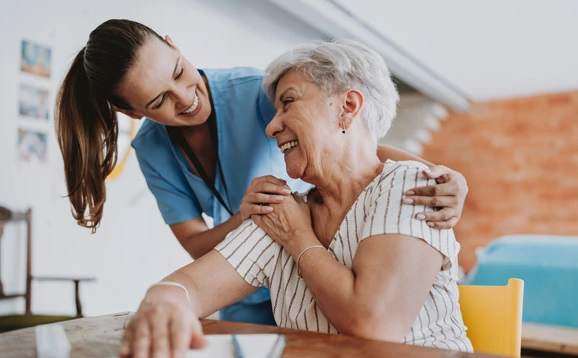 carer and older person