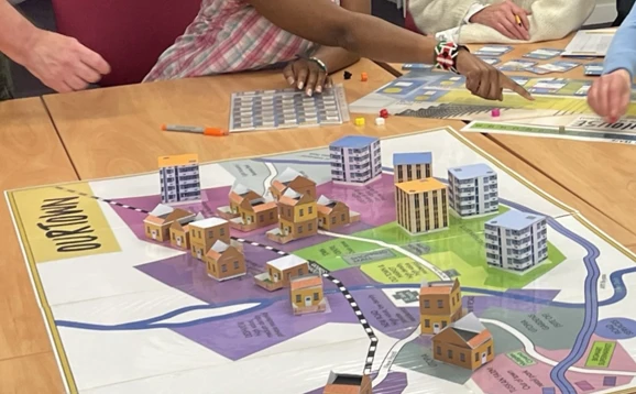 Photograph of board game