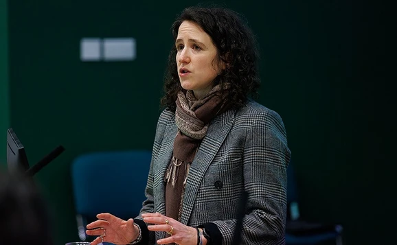 Mairi Gougeon MSP speaking at an event