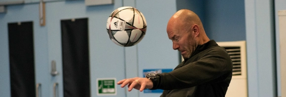 Heading a Football