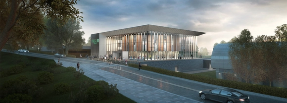 CGI impression of new UoS sports facilities