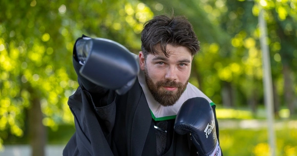 World champion Dechlan is boxing clever at University of Stirling graduation