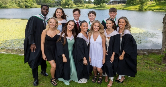 Influential leaders from the worlds of sports and events honoured at Stirling graduation
