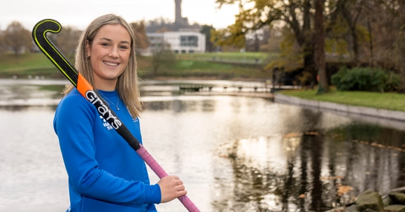 Lexie Macmillan pictured on the University of Stirling campus.