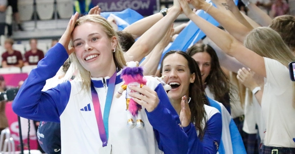 University of Stirling swimmers deliver four golds for Great Britain at major European meet