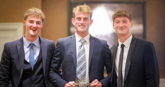 University of Stirling tennis players at Scottish Student Sport Awards.