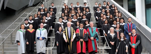 Graduates at the Singapore Graduation Ceremony 2019