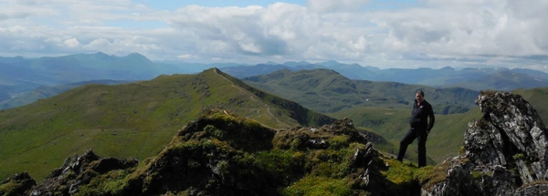 Sarah Watts on Ben Lawers
