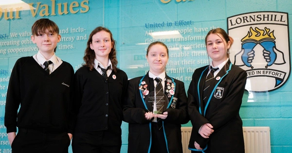 1200x630 Lornshill Academy pupils - l-r in media release