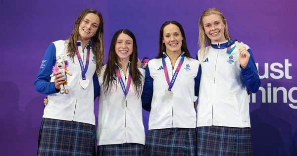 University of Stirling quartet Evie Davis, Keanna MacInnes, Angharad Evans and Katie Shanahan.