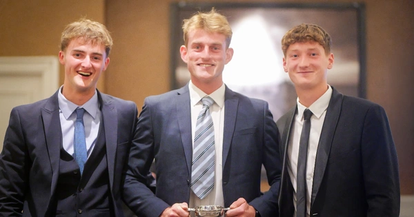 University of Stirling tennis players at Scottish Student Sport Awards.