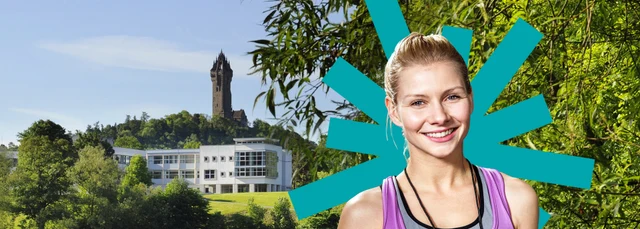 Sport student on campus
