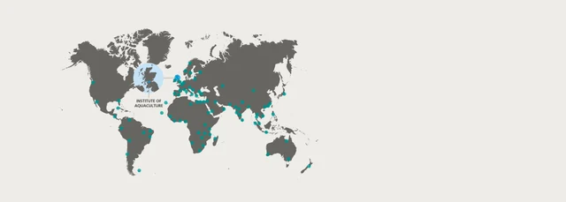 world map with partner links