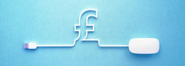 A mouse with a cable shaped into a pound sign