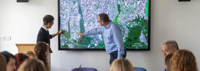 academics show earth observation map