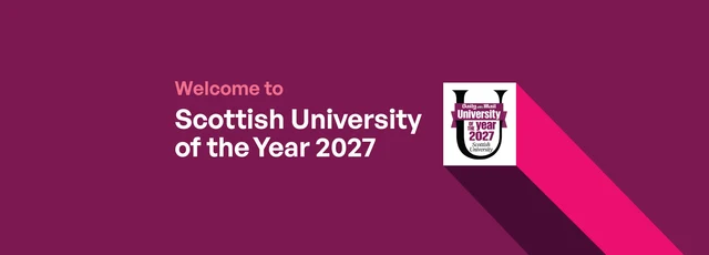 Welcome to Scottish University of the Year 2027