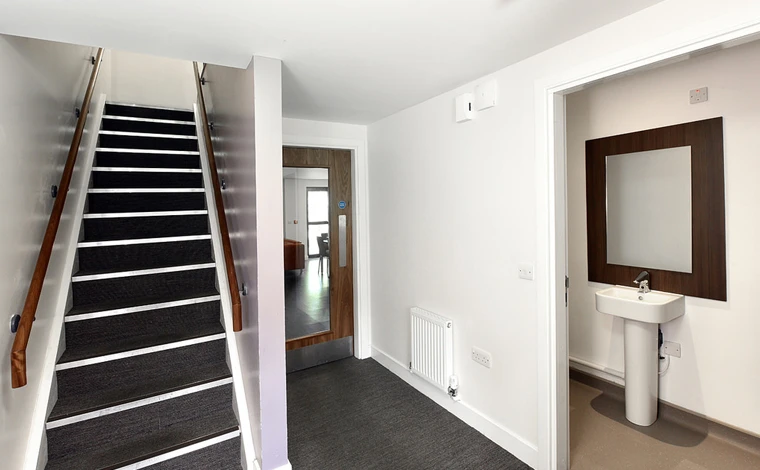 alexander court townhouses stairwell