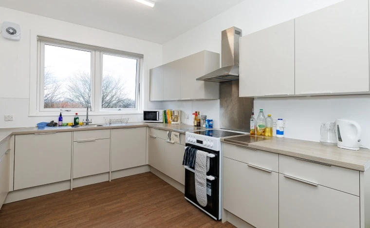 Kitchen in Kingarth student accommodation