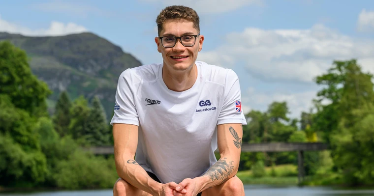 Image for article: Gold for Jack McMillan at major European swim meet