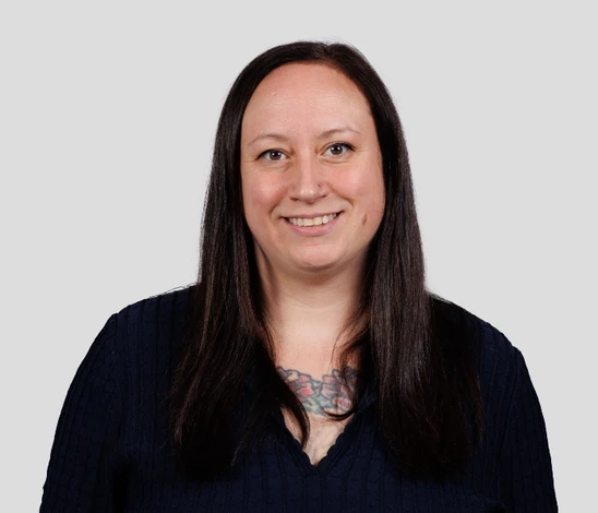 woman smiling at camera