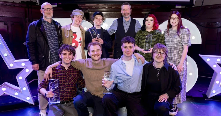 Image for article: Stirling documentary makers land double victory at national TV awards