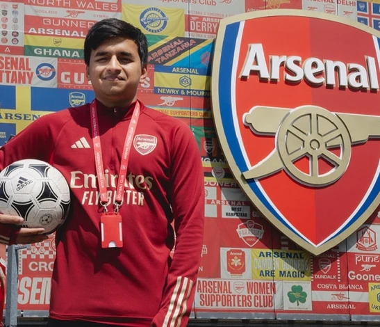 Aditya Sankolli - Football Development Coach at Arsenal FC