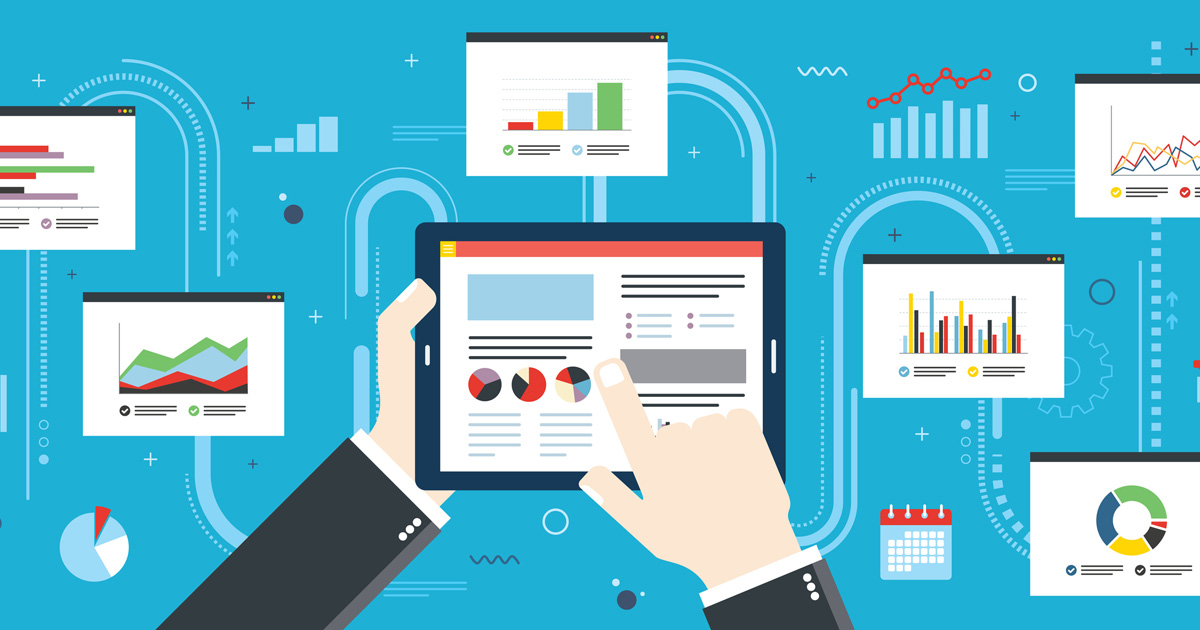Illustration showing steps and tools involved in Project Management